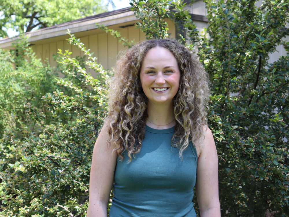 An outdoor portrait of Danika Morrison